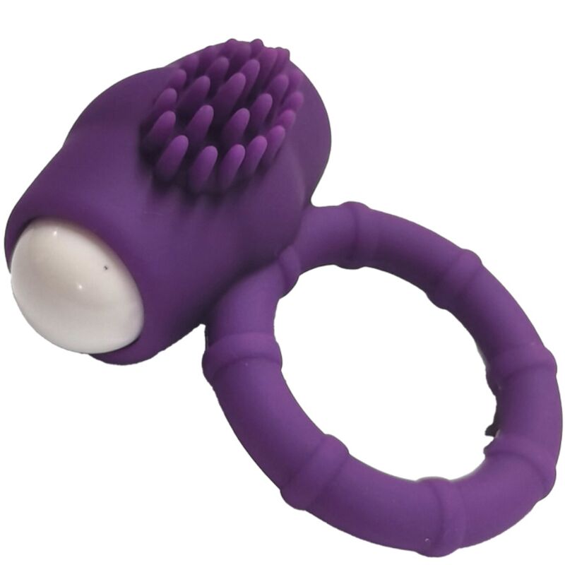 ARMONY - ANEL VIBRADOR POWER O RING SILICONE ROXO