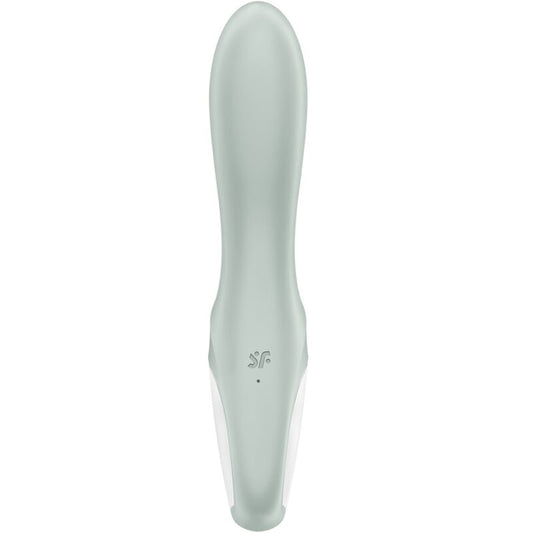 SATISFYER - AIR PUMP BOOTY 3 VIBRATEUR ANAL GONFLABLE GRIS VERT
