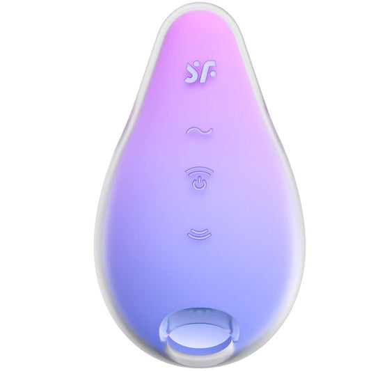 SATISFYER - MERMAID VIBES ESTIMULADOR E VIBRADOR ROXO E ROSA