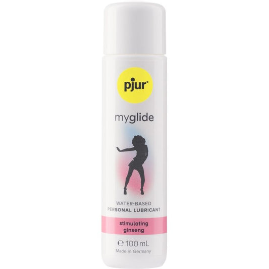 PJUR - LUBRIFICANTE ESTIMULANTE MYGLIDE COM EFEITO DE AQUECIMENTO 100 ML