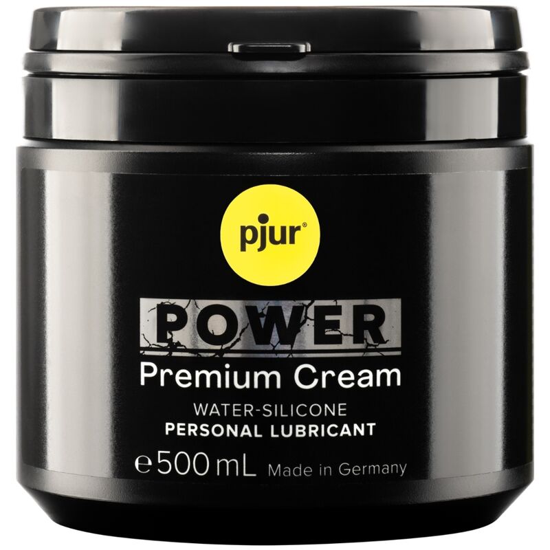 PJUR - LUBRIFICANTE PESSOAL POWER PREMIUM CREME 500 ML