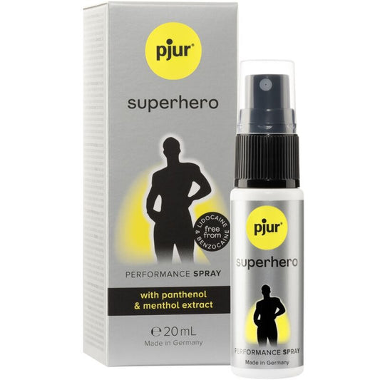 PJUR - SPRAY DE RETARDO DE DESEMPENHO SUPER-HERÓI 20 ML