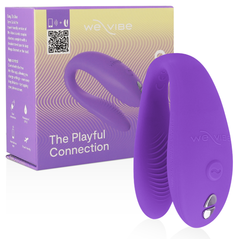 WE-VIBE - SYNC GO ESTIMULADOR DUAL VIOLET