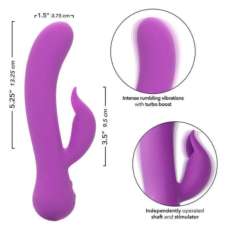 CALEXOTICS - PRIMEIRA VEZ VIBRADOR RECARREGÁVEL PLEASER ROXO