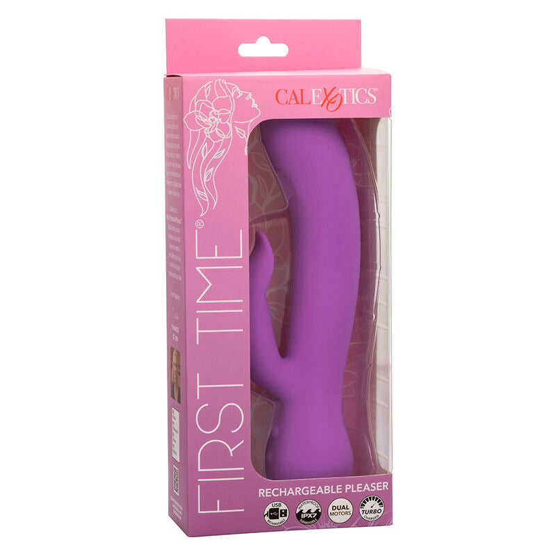 CALEXOTICS - PRIMEIRA VEZ VIBRADOR RECARREGÁVEL PLEASER ROXO