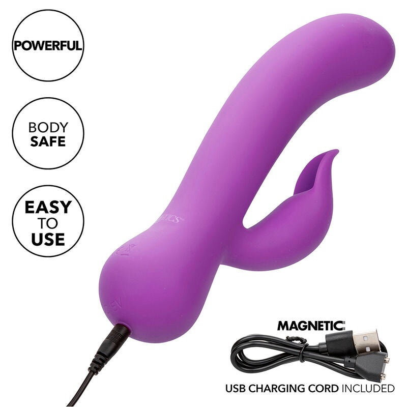 CALEXOTICS - PRIMEIRA VEZ VIBRADOR RECARREGÁVEL PLEASER ROXO