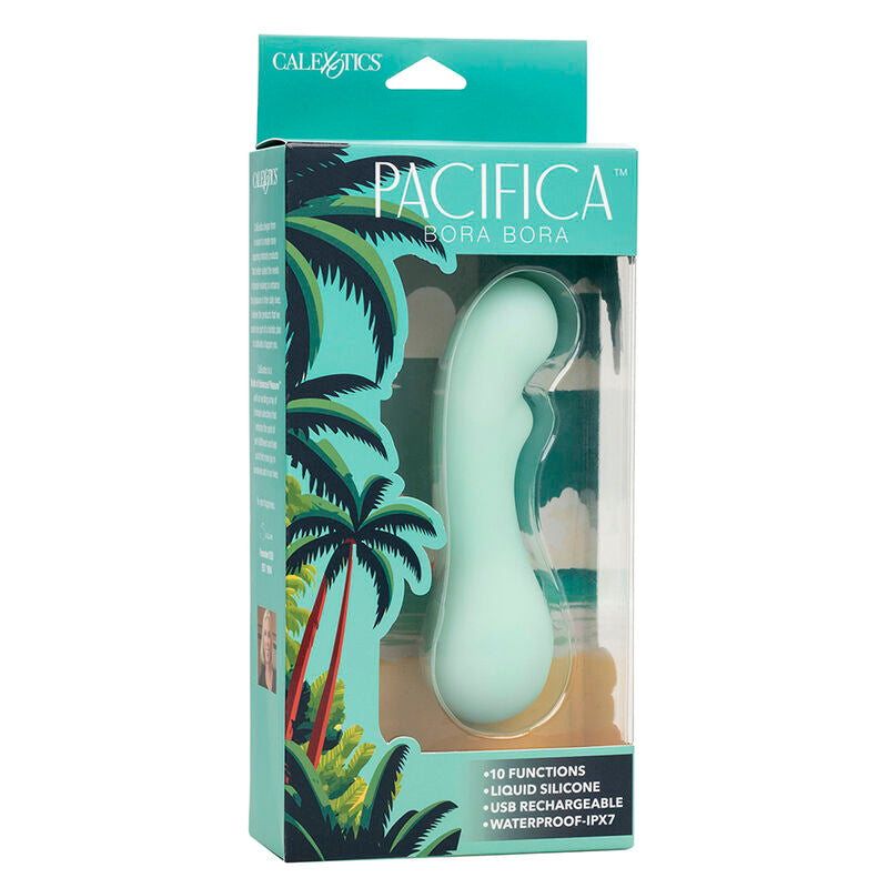 CALEXOTICS - PACIFICA BORA BORA ESTIMULADOR G-SPOT 10 VIBRAÇÕES AQUA