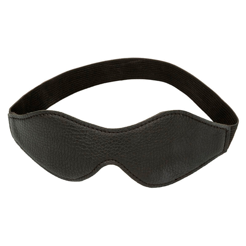 CALEXOTICS - NOCTURNAL BLACK PVC LEATHER EYE MASK