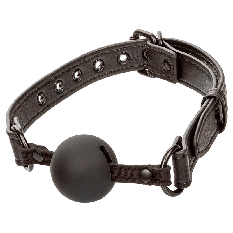 CALEXOTICS - MORDAÇA NOTURNA DE SILICONE PRETA