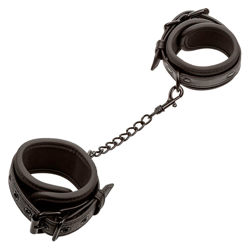CALEXOTICS - NOCTURNAL BLACK ADJUSTABLE LEATHER CUFFS