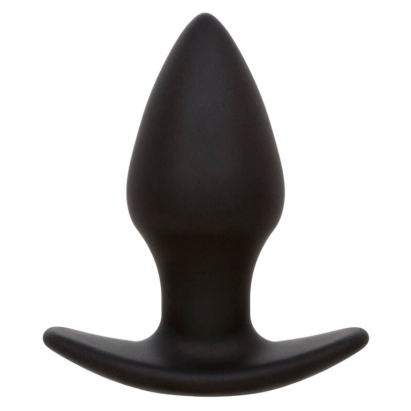 CALEXOTICS - PLUG ANAL PERFEITO ROCK BOTTOM 10 VIBRAÇÕES SILICONE PRETO