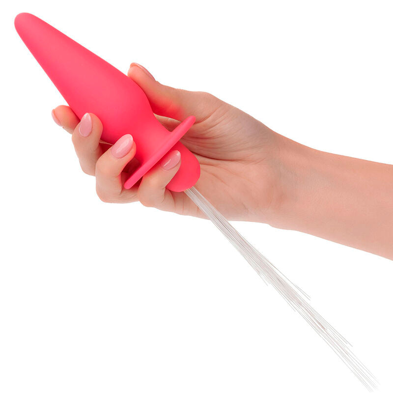 CALEXOTICS - SOUTHERN LIGHTS LIGHT UP ANAL PLUG 10 VIBRATIONS PINK SILICONE