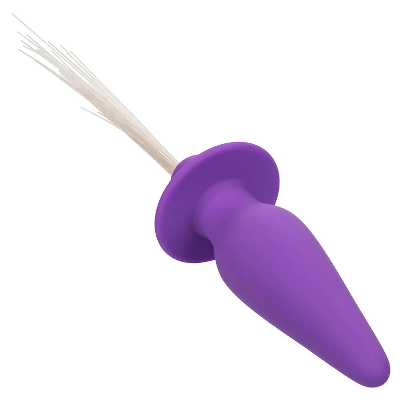 CALEXOTICS - SOUTHERN LIGHTS LIGHT UP PLUG ANAL10 VIBRATIONS SILICONE PURPLE