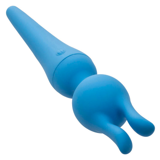 CALEXOTICS - KIT VIBRADOR COUTURE WAND 10 VIBRAÇÕES AZUL