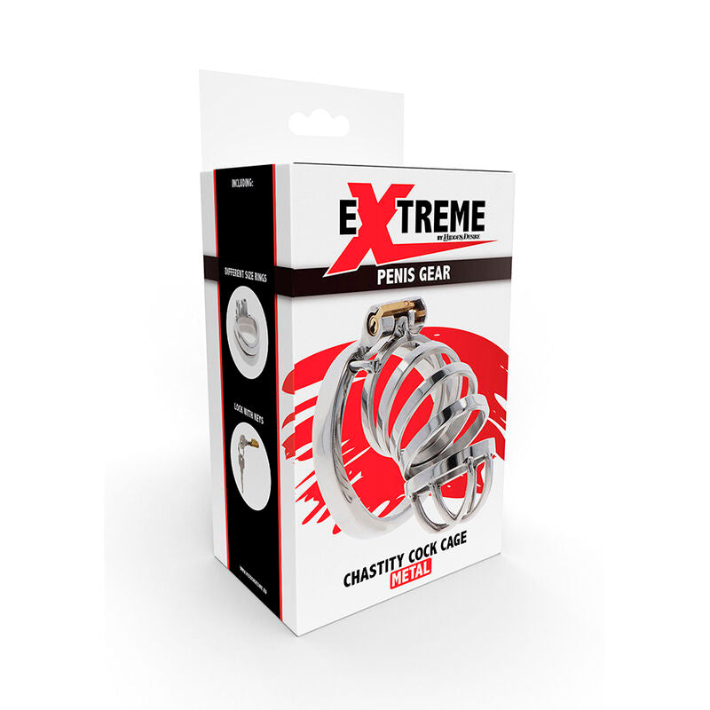 DESEJO OCULTO - GAIOLA DE CASTIDADE EXTREMA DE METAL