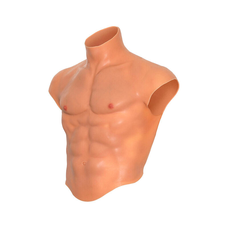 DESEJO OCULTO - CAMISA ALTER EGO SILICONE MASCULINA COM TORSO E CARNE ABS