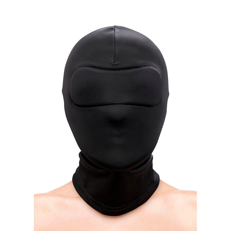 NS NOVELTIES - FETISH & FASHION CLOSED BALACLAVA BLACK NYLON