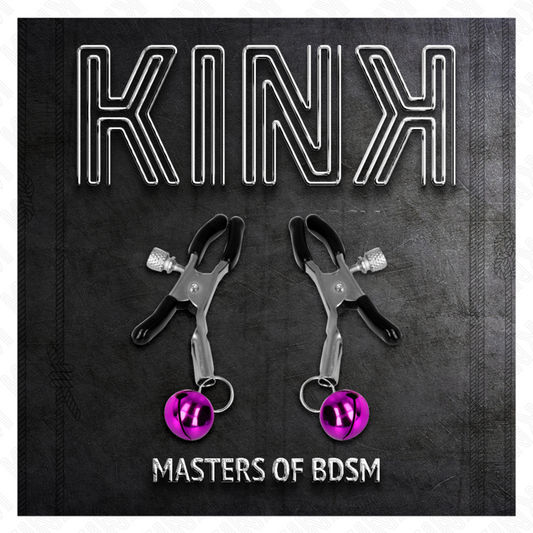 KINK - PINÇA METON ÚNICA SINO ROXO 6 CM