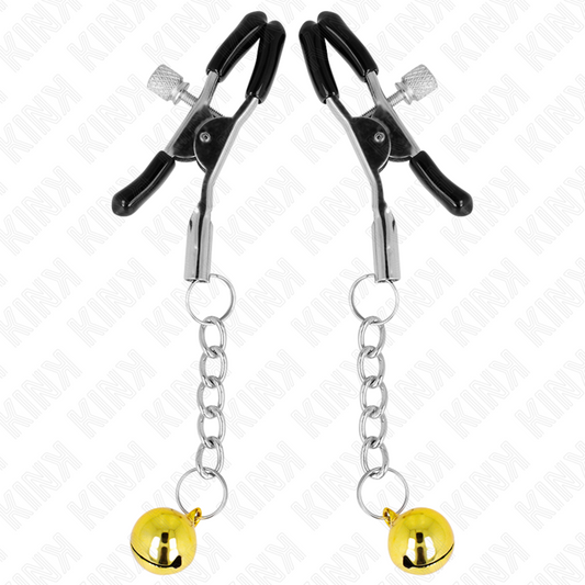 KINK - METON CLAMPS PINGENTE DE SINO DOURADO 6 CM
