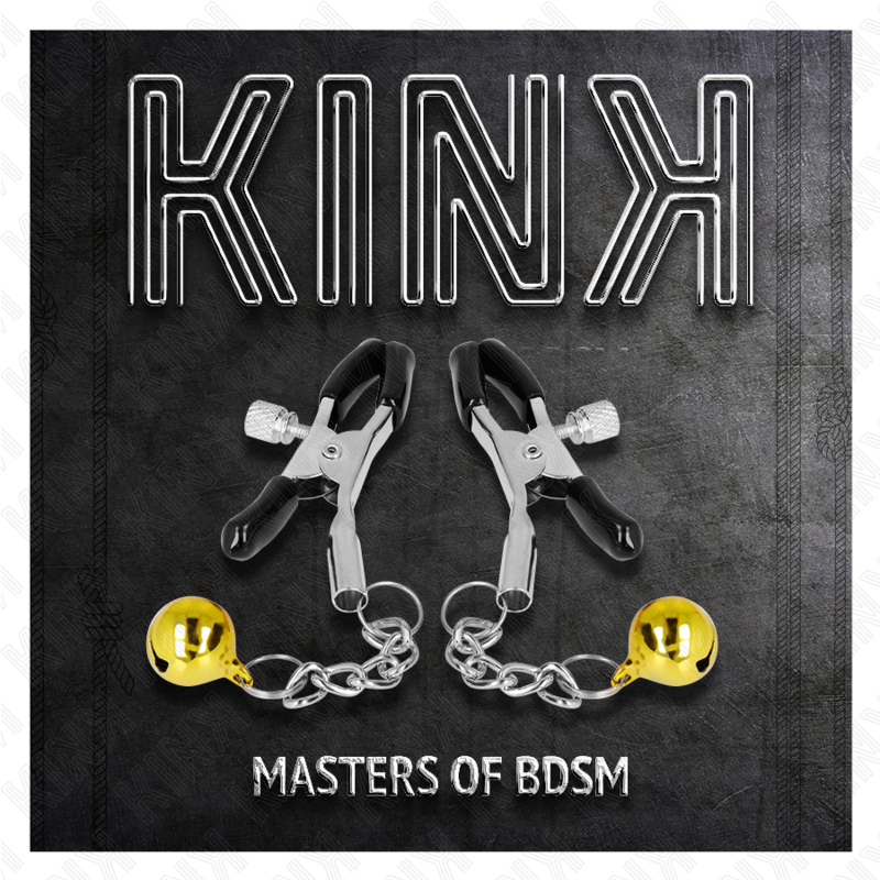 KINK - METON CLAMPS PINGENTE DE SINO DOURADO 6 CM