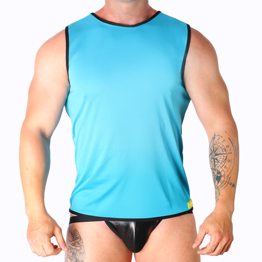 MACHO - CAMISETA AZUL P/M