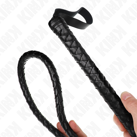 KINK - CHICOTE LONGO DE COBRA PRETA 210 CM