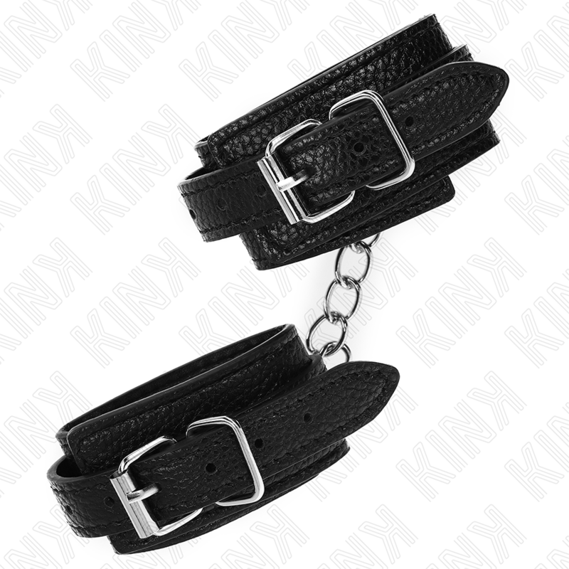 KINK - DESCANSO DE PULSO AJUSTÁVEL COM PADRÃO DE COBRA PRETA 20-28 CM X 5,4 CM