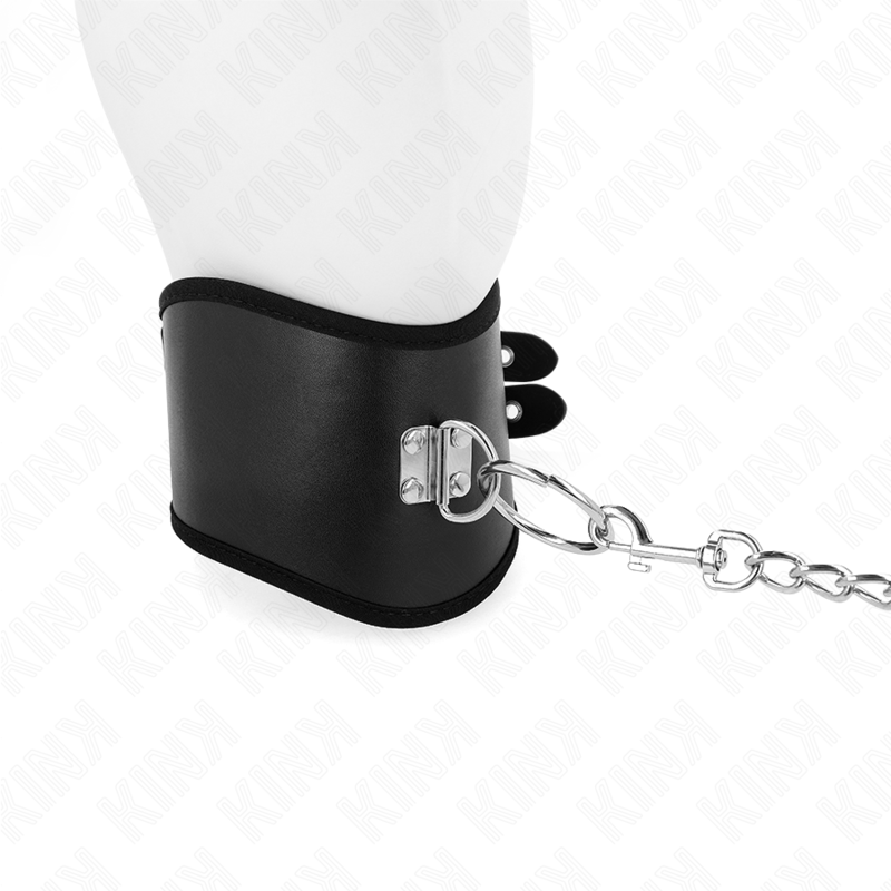KINK - 65 CM COLLAR WITH WIDE ADJUSTABLE BRACELET 40-55 CM X 10 CM
