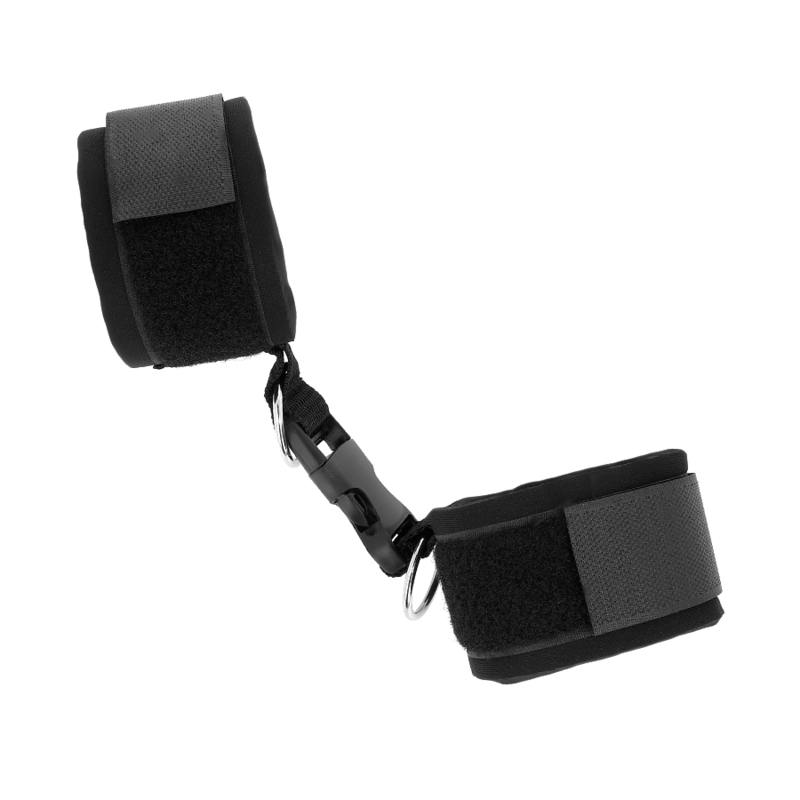 KINK - Adjustable Black Neoprene Wrist Support with Fasteners and Buckles 22-34 cm