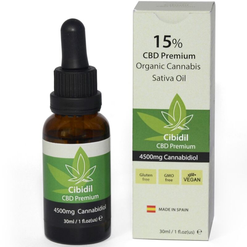 500 COSMÉTICOS - CIBIDIL ÓLEO RELAXANTE CBD 15% 30 ML