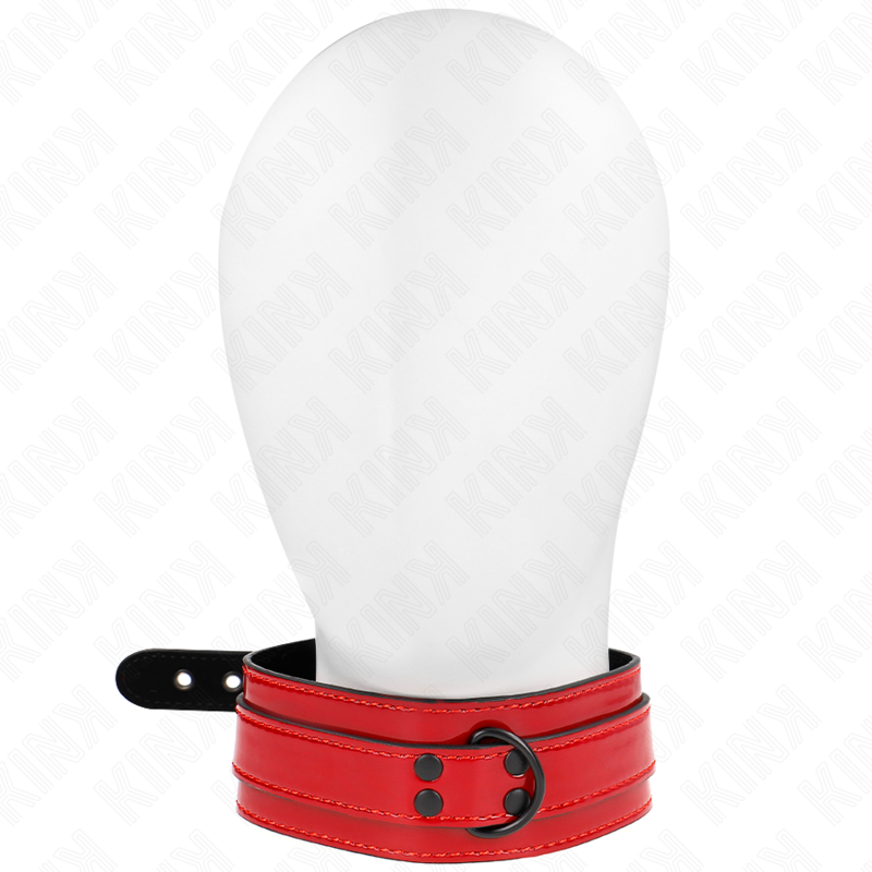 KINK - ADJUSTABLE WINE RED COLLAR 37.5-49.5 CM X 5 CM