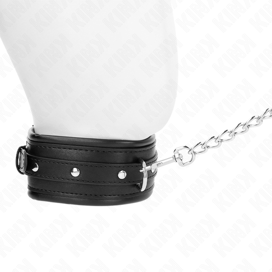 KINK - COLAR COM PULSEIRA COM FIVELA BRILHANTE 65 CM 48,5 CM X 5,3 CM