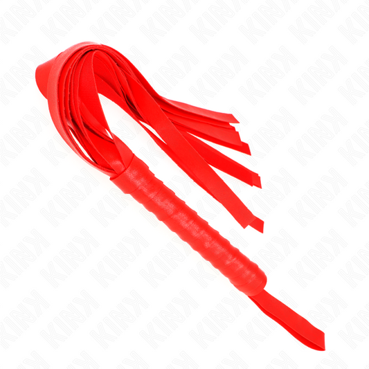 KINK - Chicote de cauda larga vermelho 48,5 cm