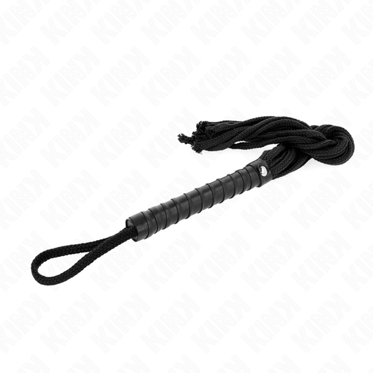 KINK - CHICOTE DE CORDA PRETO 56 CM