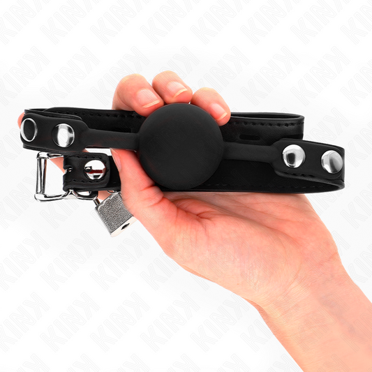 KINK - MODEL 1 SILICONE BALL 4 CM BAG WITH LOCK 60 x 2 CM