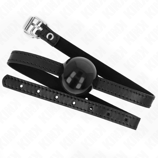KINK - SINGLE BLACK SOLID BALL 4 CM BAG 65 x 1.5 CM