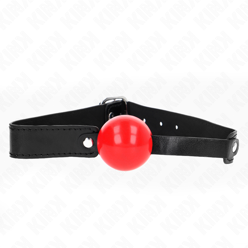 KINK - 4 CM SOFT TPE BALL GAG MODEL 1 66 x 2.5 CM ADJUSTABLE 41-61 CM