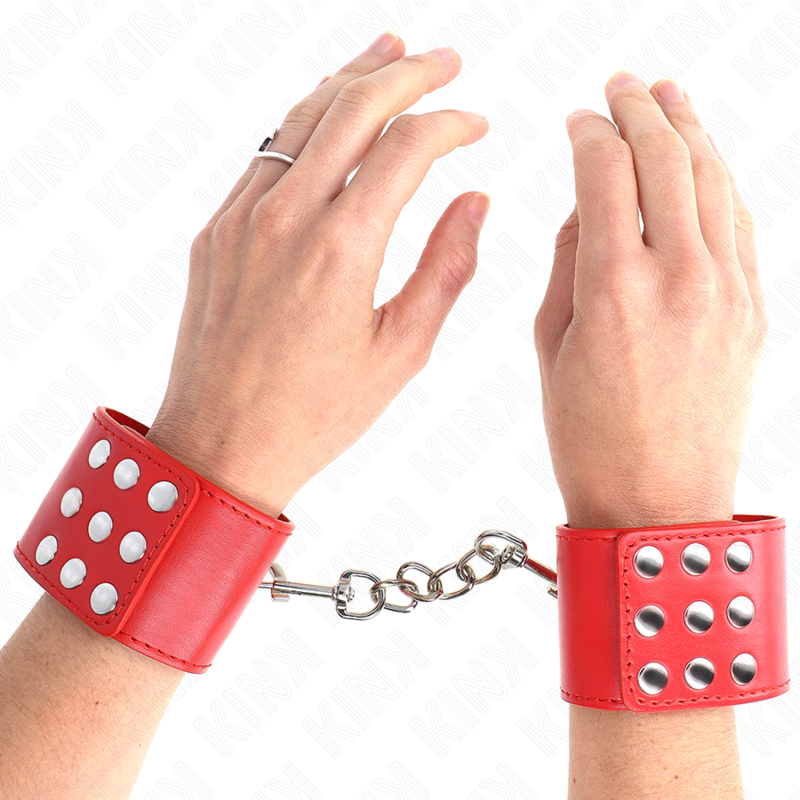 KINK - WRIST REST WITH ADJUSTABLE RED SNAP 19-24 CM X 5.5 CM