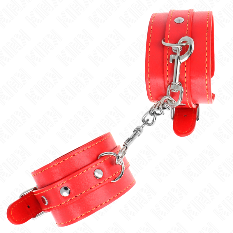 KINK - PULSEIRA FINA AJUSTÁVEL VERMELHA 21-33 CM
