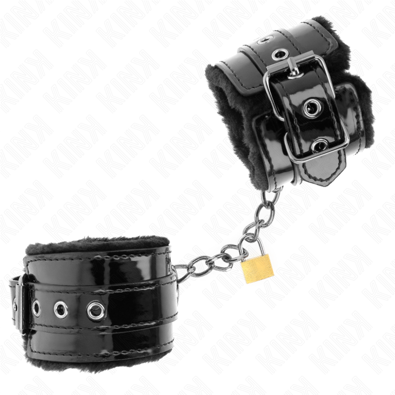 KINK - RESTRIÇÕES DE PULSO LEVES COM TRAVA DE COBRE AJUSTÁVEL 17-29 CM X 5,5 CM