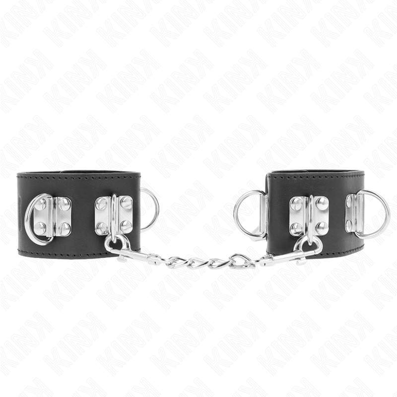KINK - DESCANSO DE PULSO MULTIPOSÇÕES COM FECHO DE CADEADO PRETO AJUSTÁVEL 16-23 CM X 5,5 CM