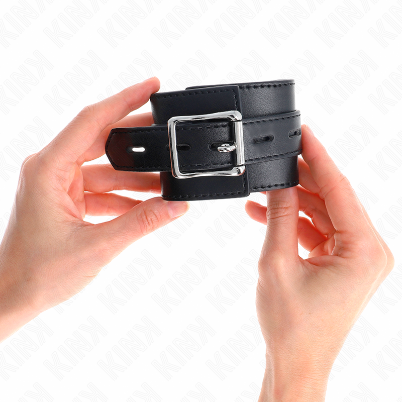 KINK - BLACK WRIST REST WITH ADJUSTABLE BLACK BELT 17-28 CM X 6 CM