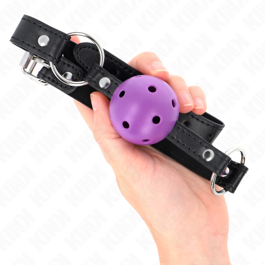 KINK - HARD HOLLOW BALL PURPLE 4.5 CM BAG 63.5 X 2 CM