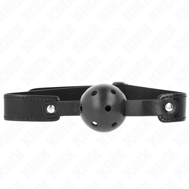 KINK - BOLA PRETA RESPIRÁVEL 4,5 CM SACO 65 x 2,5 CM
