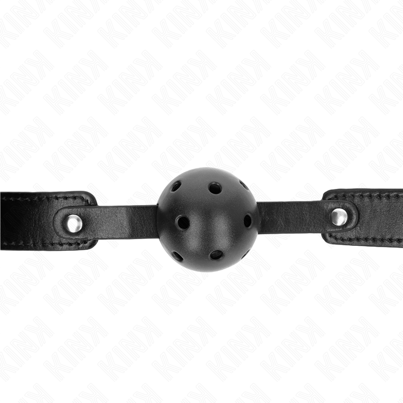 KINK - BOLA PRETA RESPIRÁVEL 4,5 CM SACO 65 x 2,5 CM