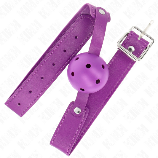 KINK - PURPLE BREATHABLE BALL 4.5 CMMGAG 65 x 2.5 CM