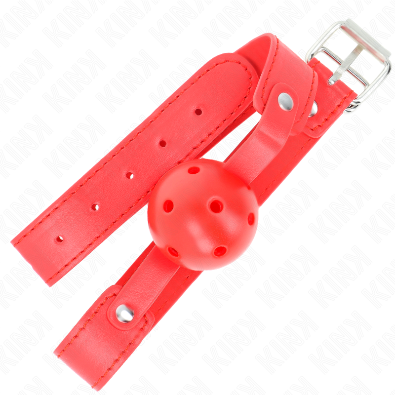 KINK - RED BREATHABLE BALL 4.5 CM BAG 65 x 2.5 CM