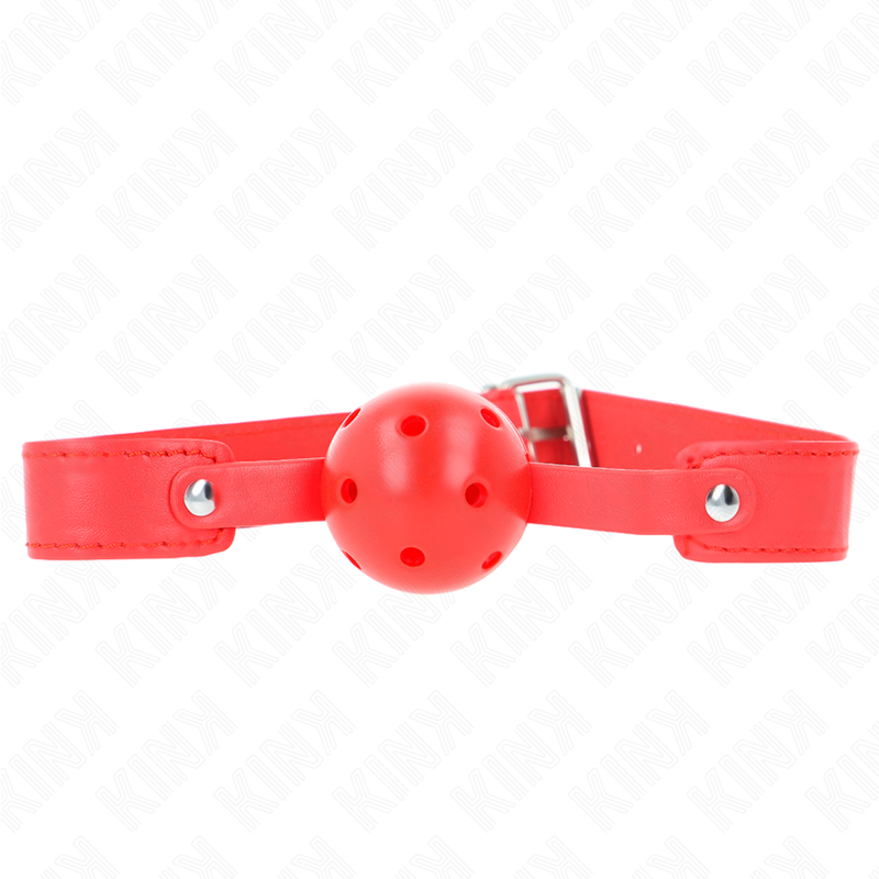 KINK - RED BREATHABLE BALL 4.5 CM BAG 65 x 2.5 CM