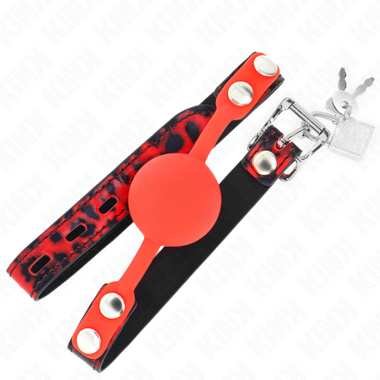 KINK - MODEL 2 SILICONE BALL 4 CM BAG WITH LOCK 60 x 2 CM