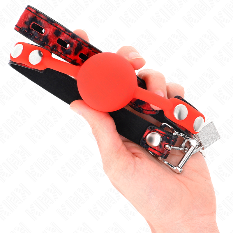 KINK - MODEL 2 SILICONE BALL 4 CM BAG WITH LOCK 60 x 2 CM